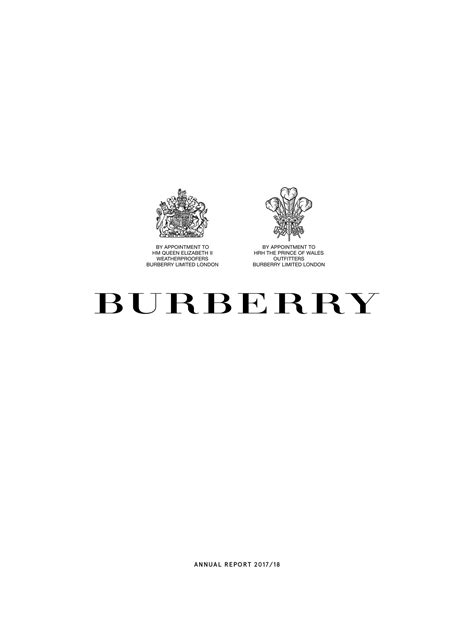 annual report burberry